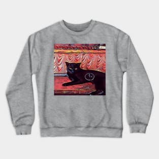 CAT CLOCK Crewneck Sweatshirt